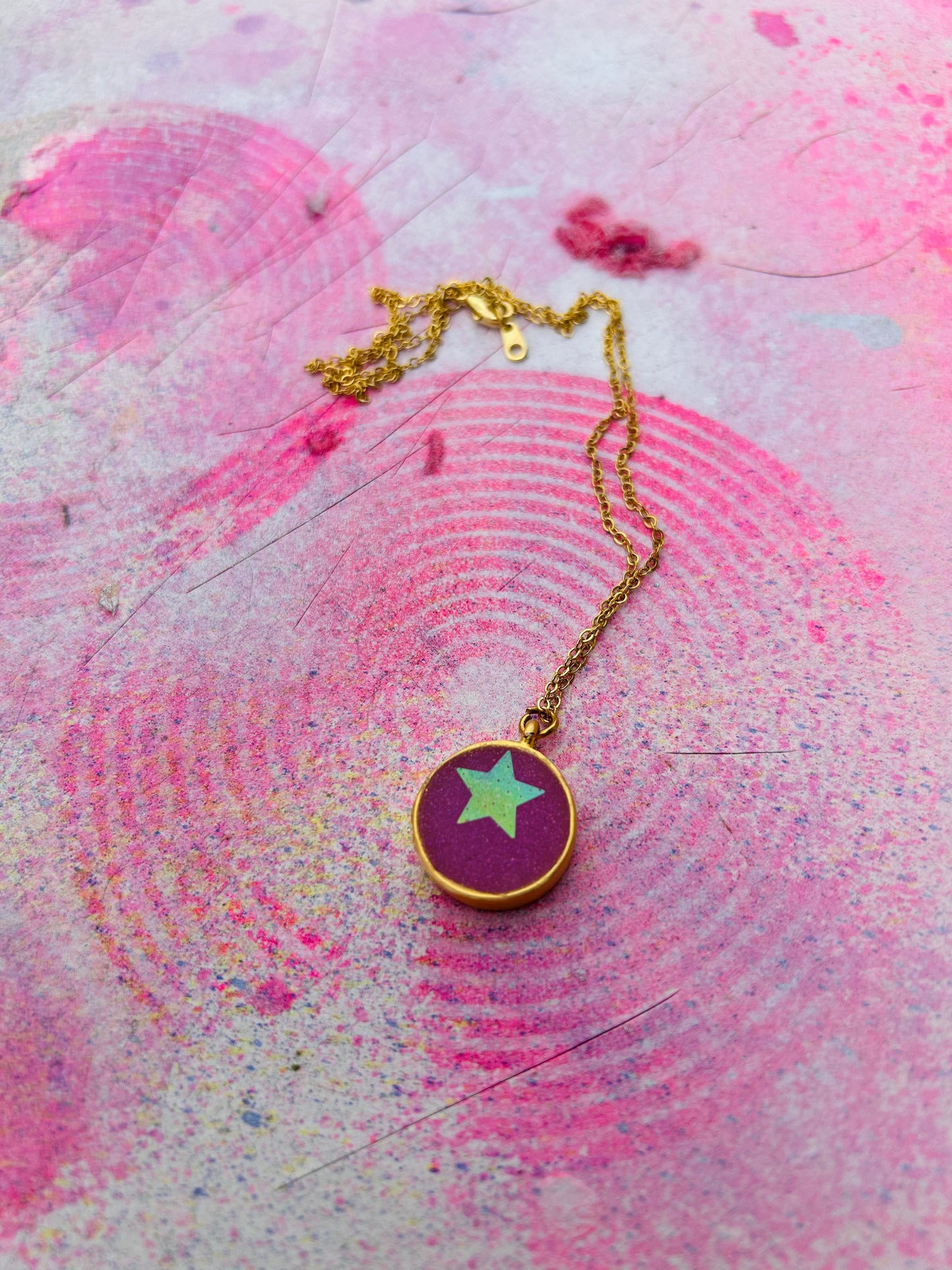 Dusty Pink Star