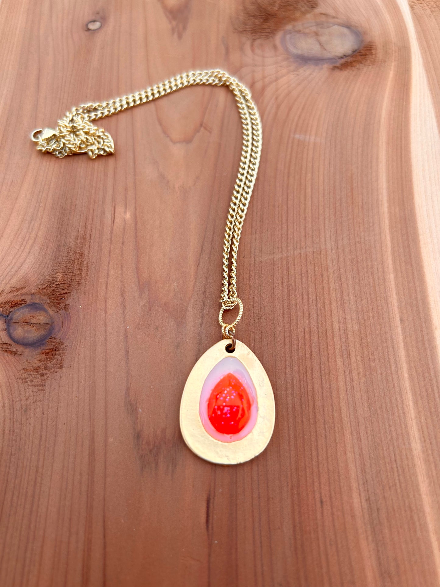 Peachy Necklace