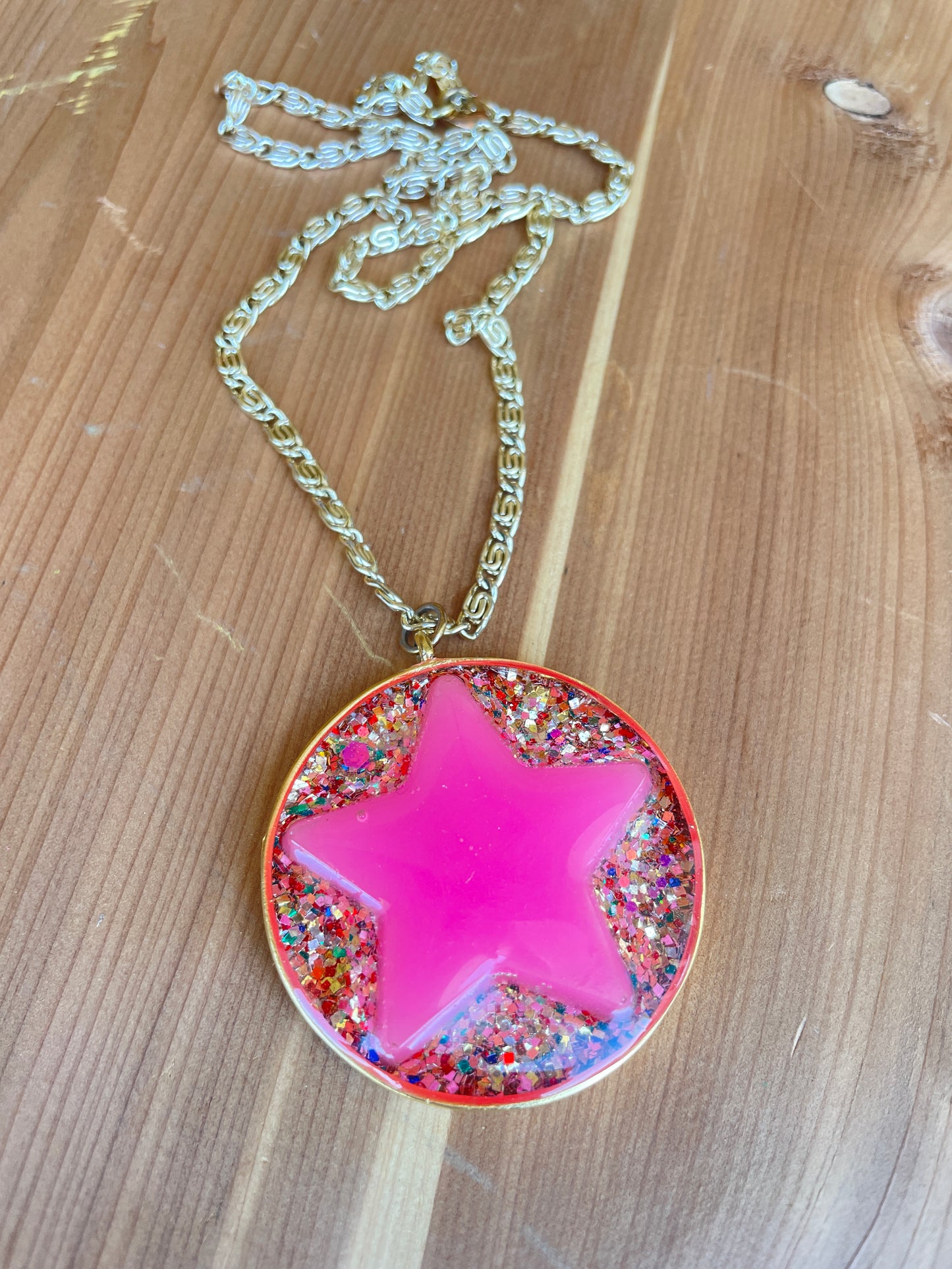Star Confetti Necklace