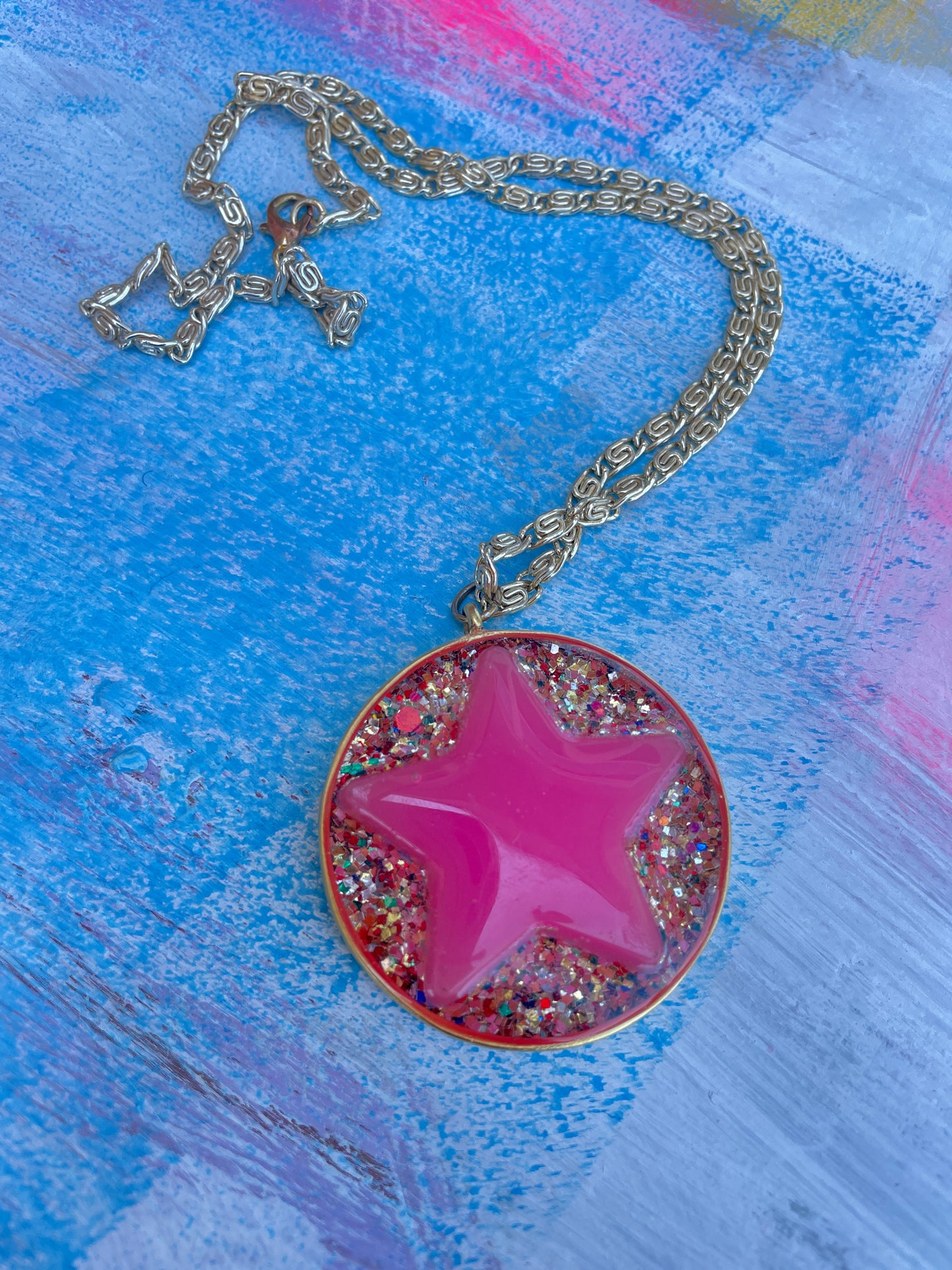 Star Confetti Necklace