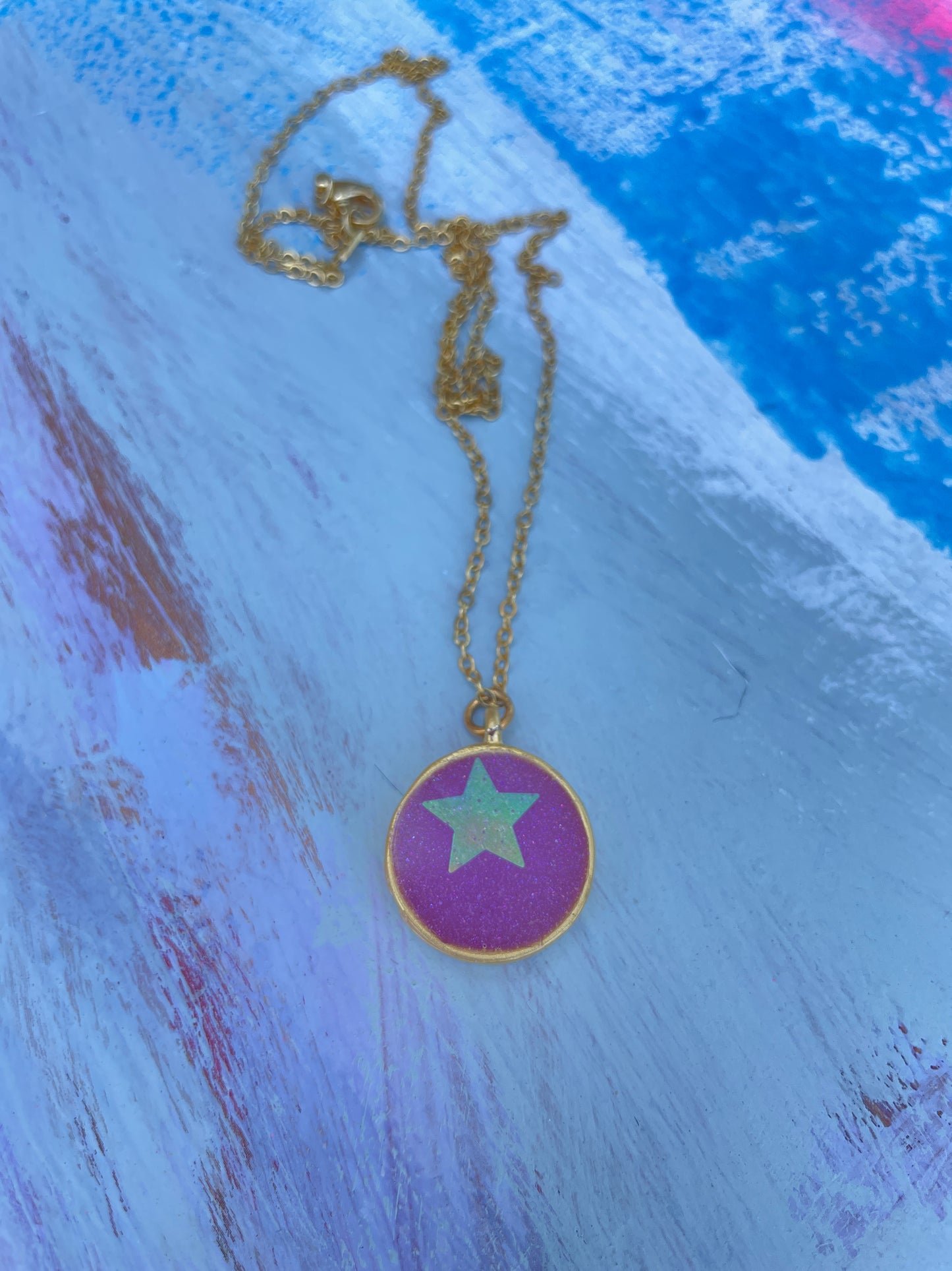 Dusty Pink Star