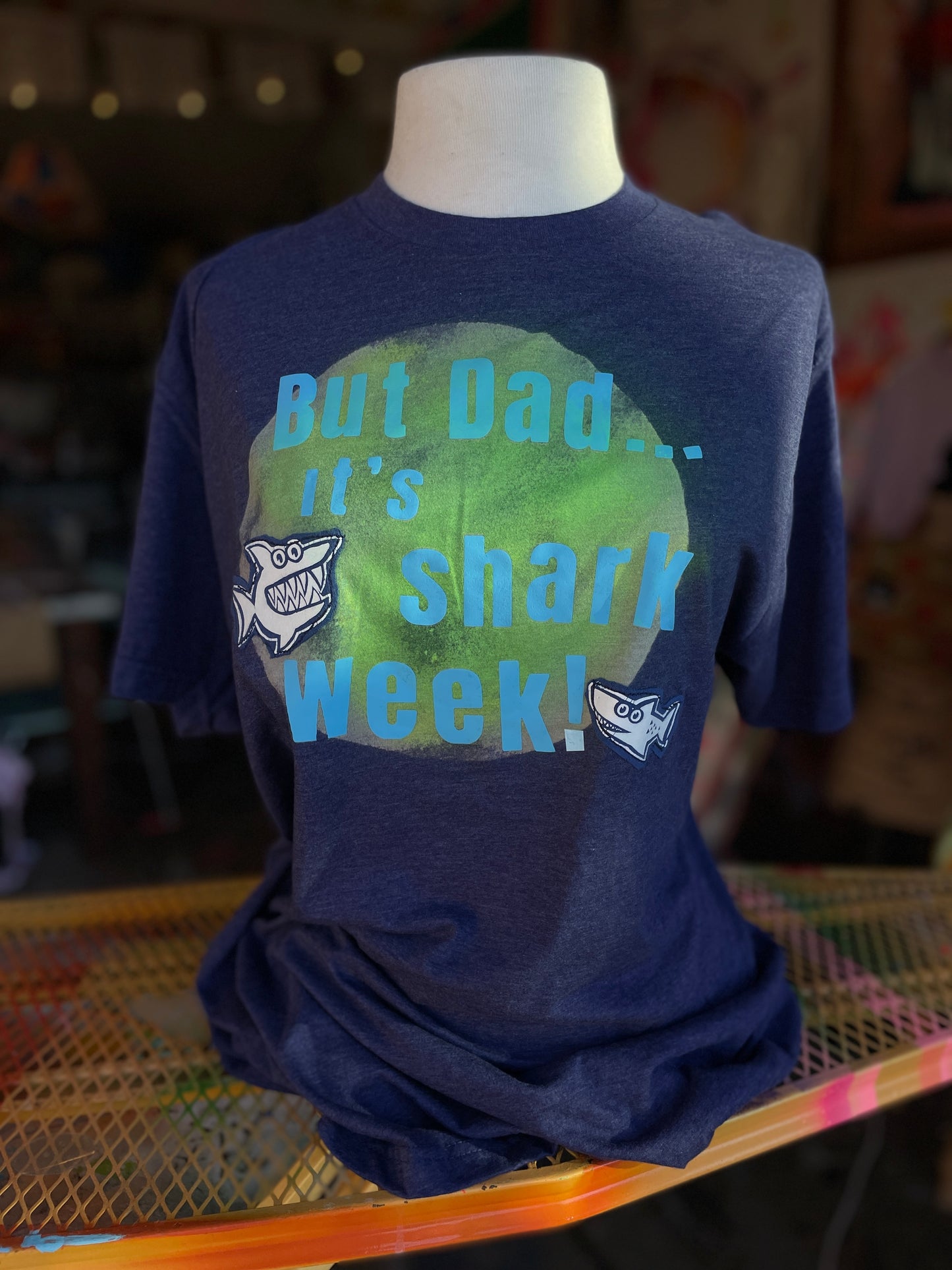 But dad....it's shark week