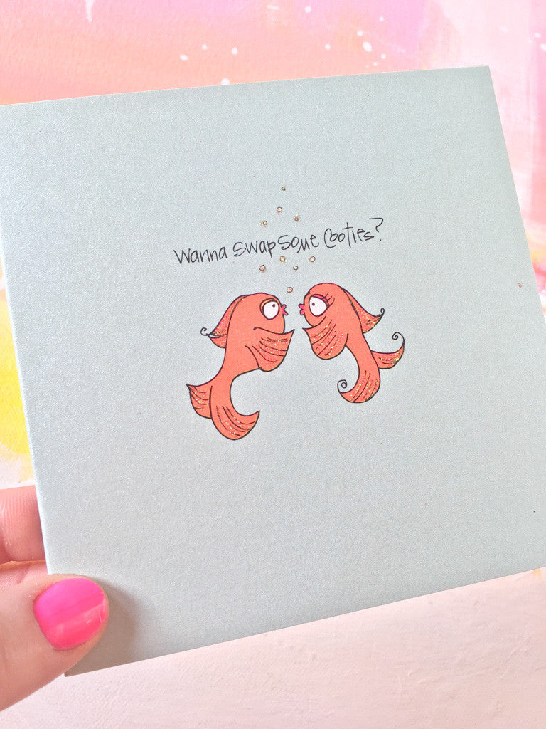 wanna swap some cooties?