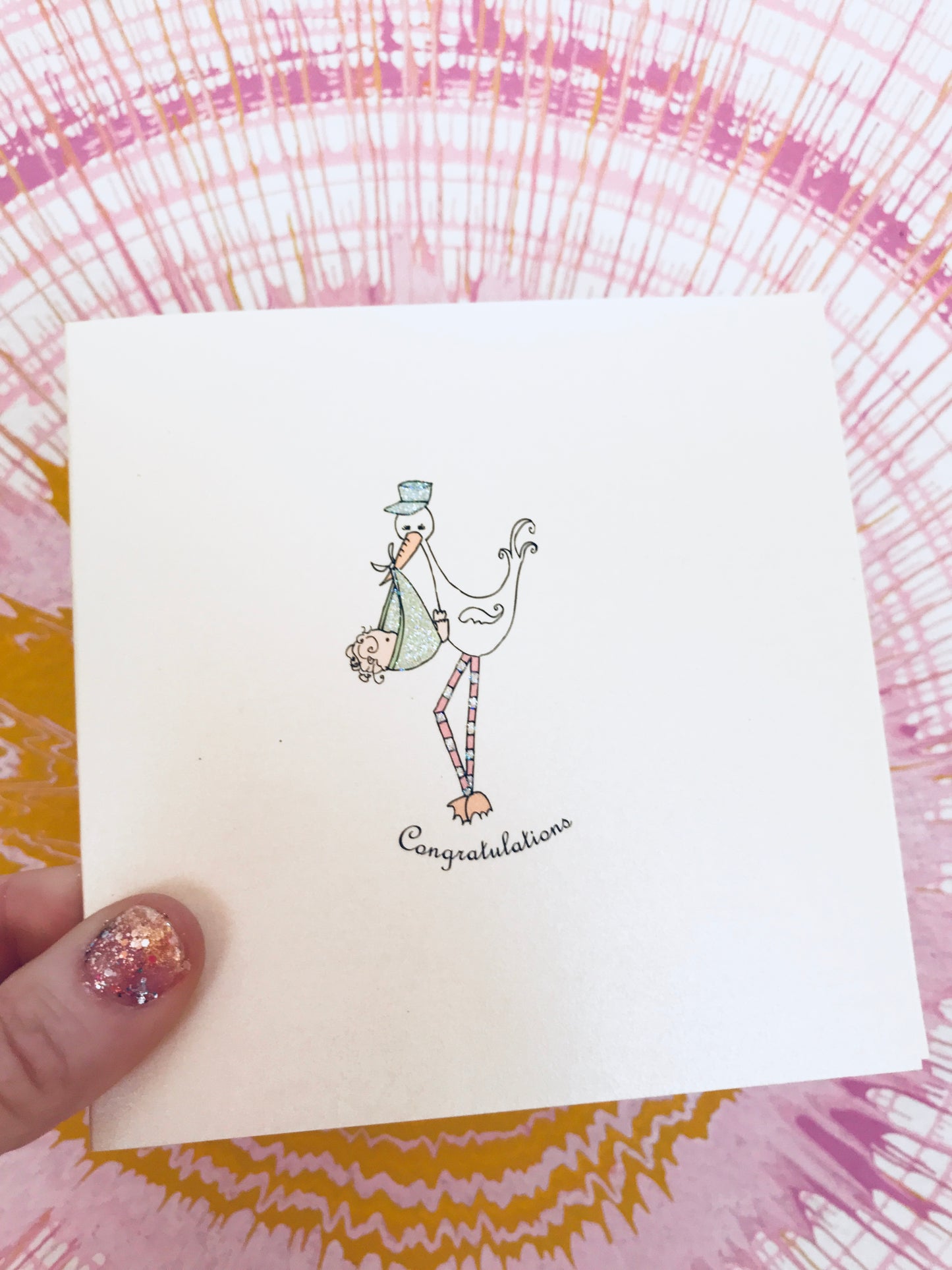 Congratulations stork