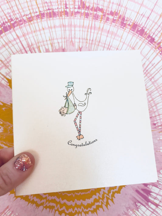 Congratulations stork