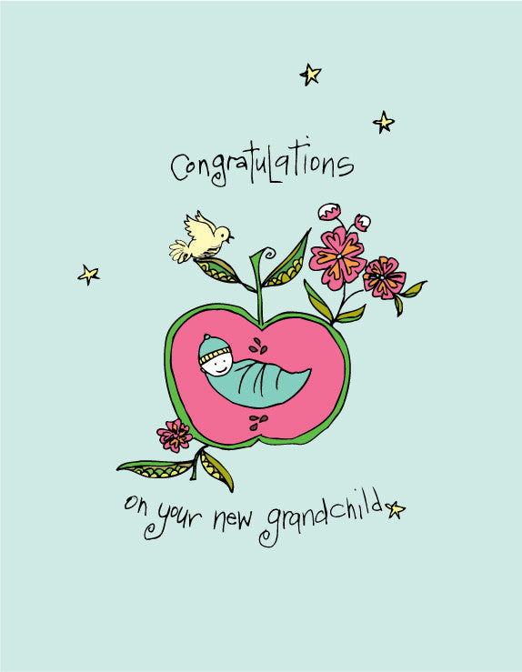 Congratulations on you're new grandchild