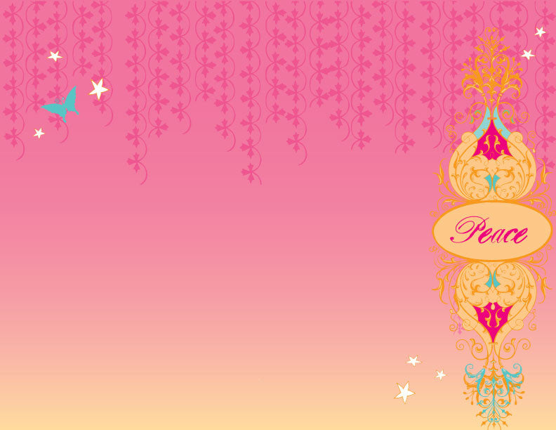 Peace Notepad Mousepad