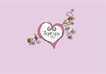 Thank You Heart Vine