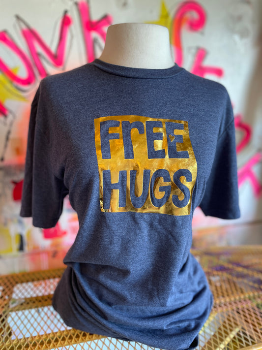 Free Hugs Blue
