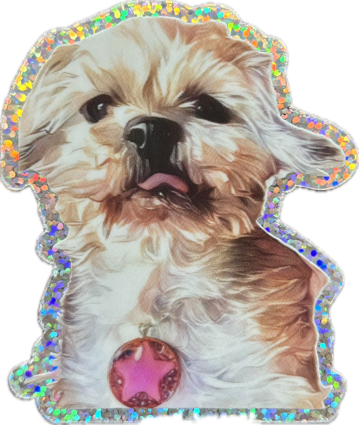 Scoop Holographic Sticker