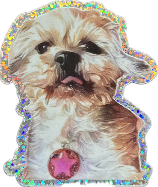 Scoop Holographic Sticker