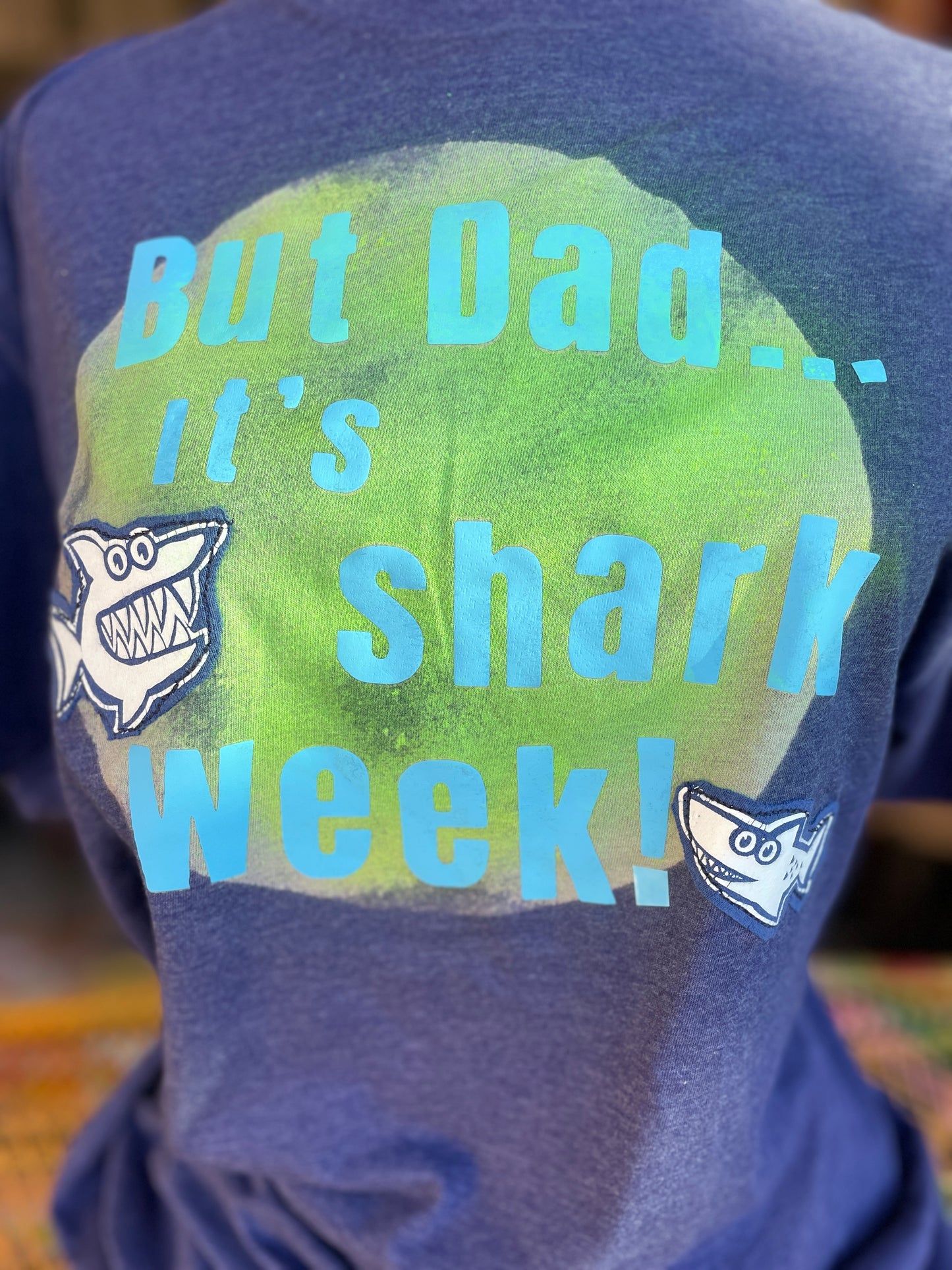 But dad....it's shark week