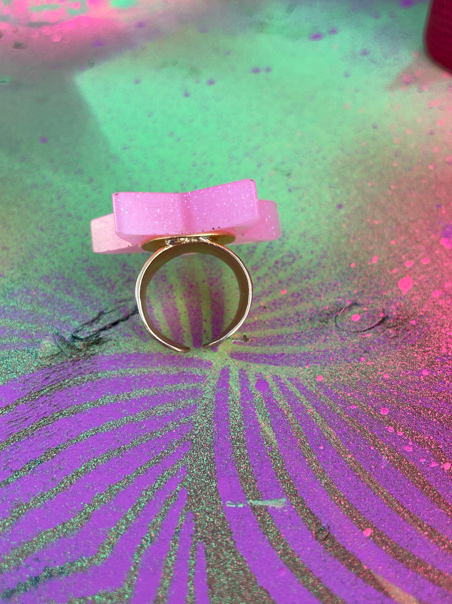 Cotton Candy Star Ring
