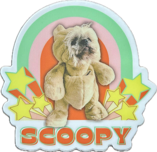 Scooper-Star  Scoopy Sticker