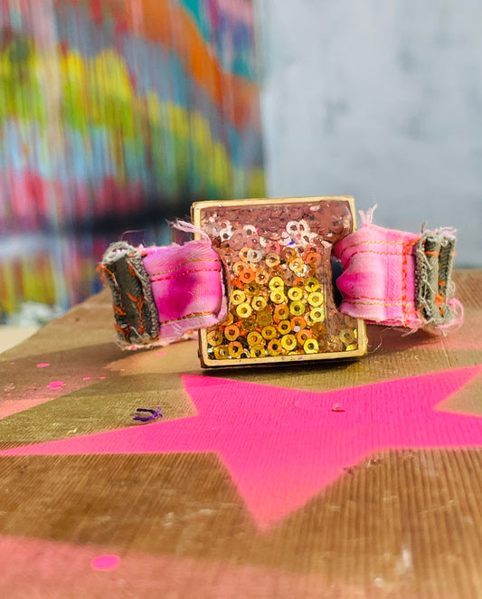Pretty In Pink Cuff