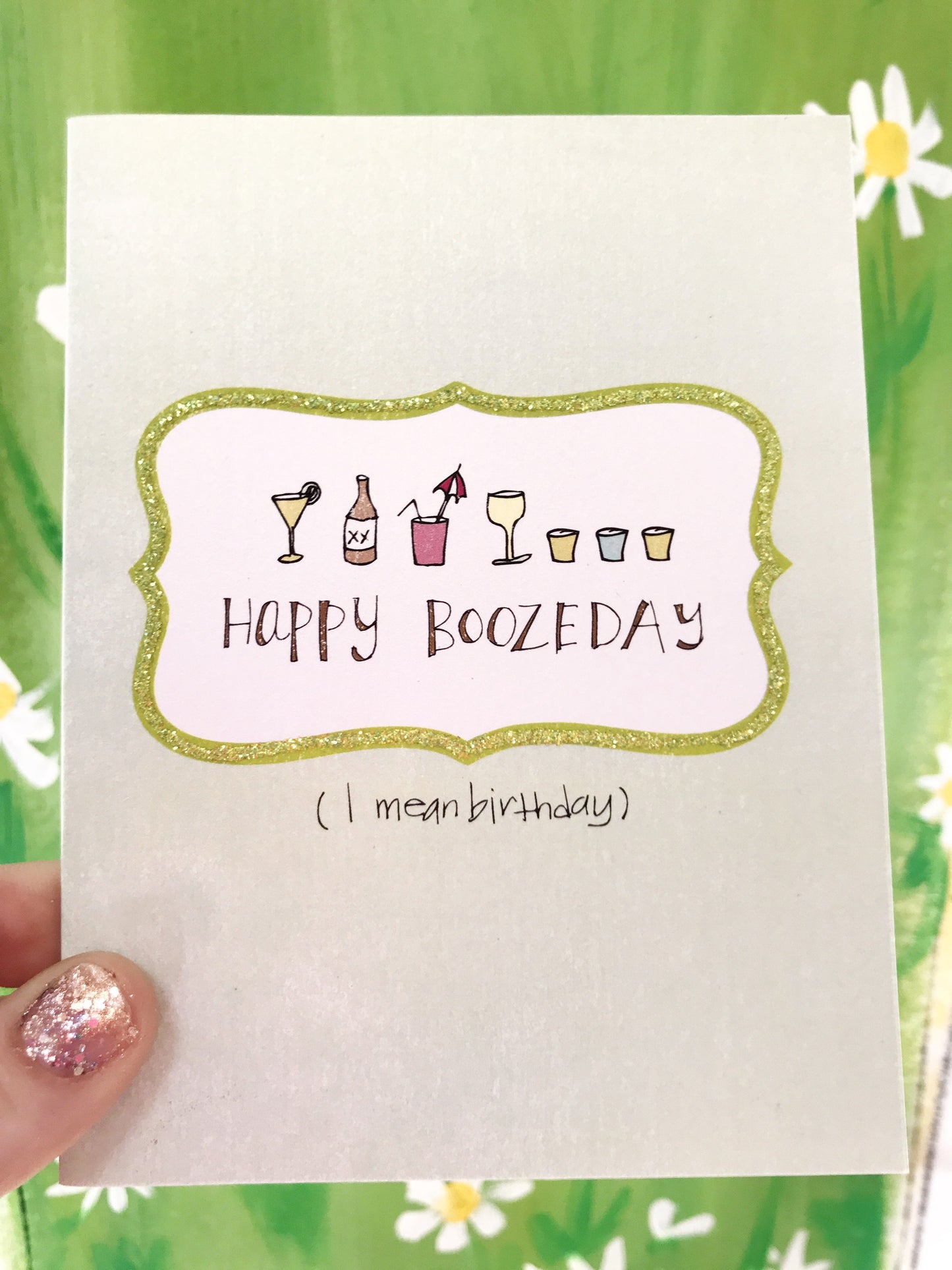 Happy boozeday, I mean birthday