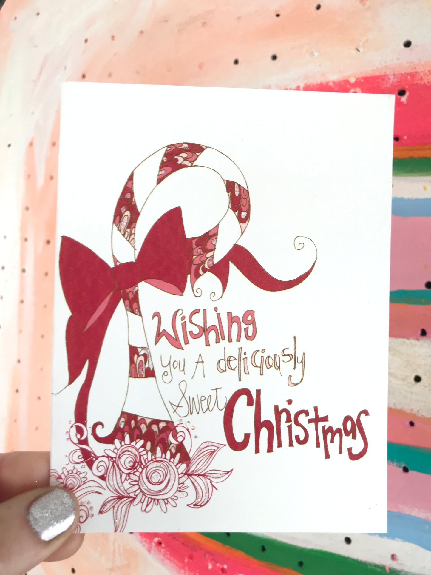 Wishing you a Delightfully Sweet Christmas
