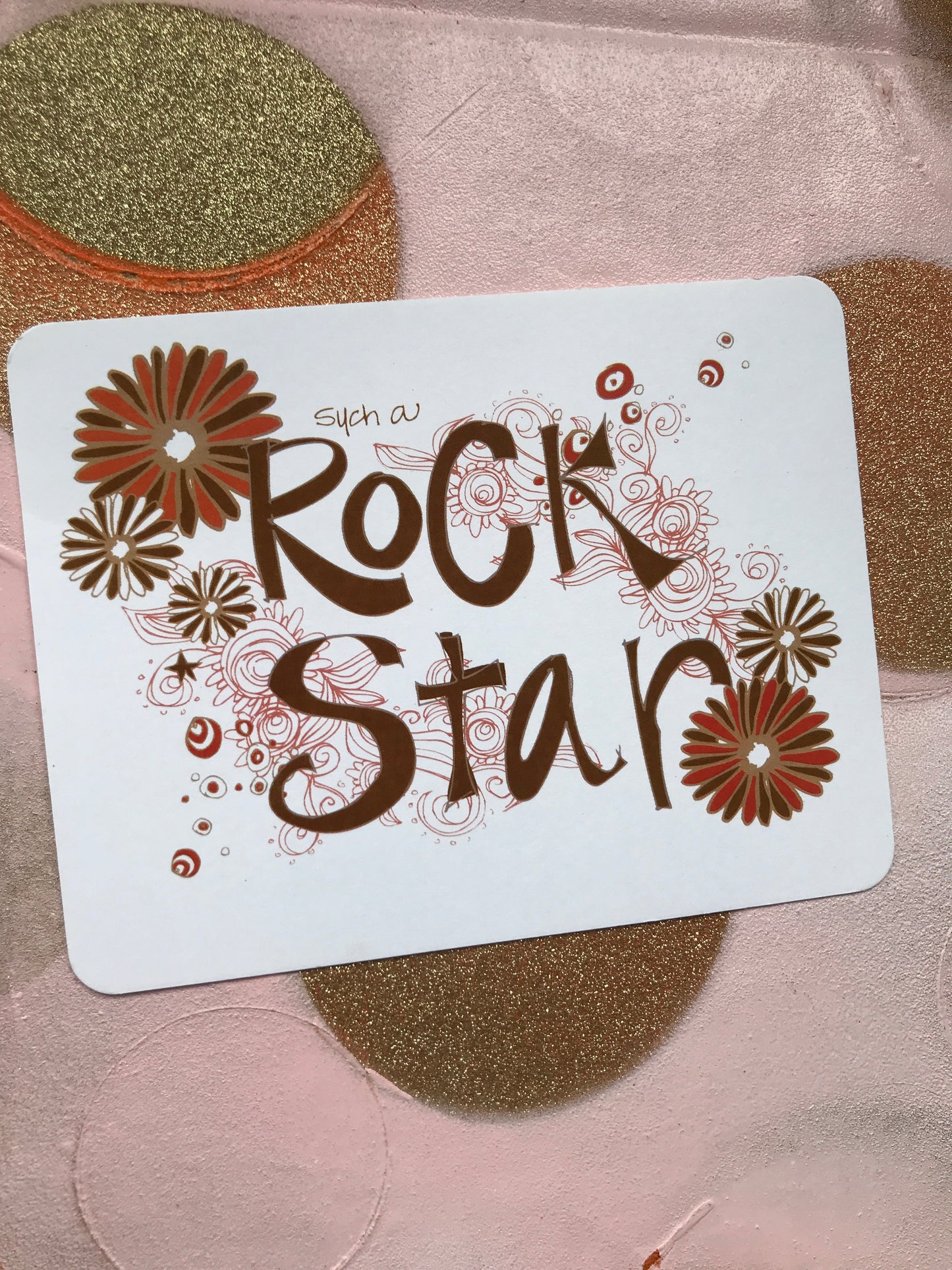 Rock Star Postcard