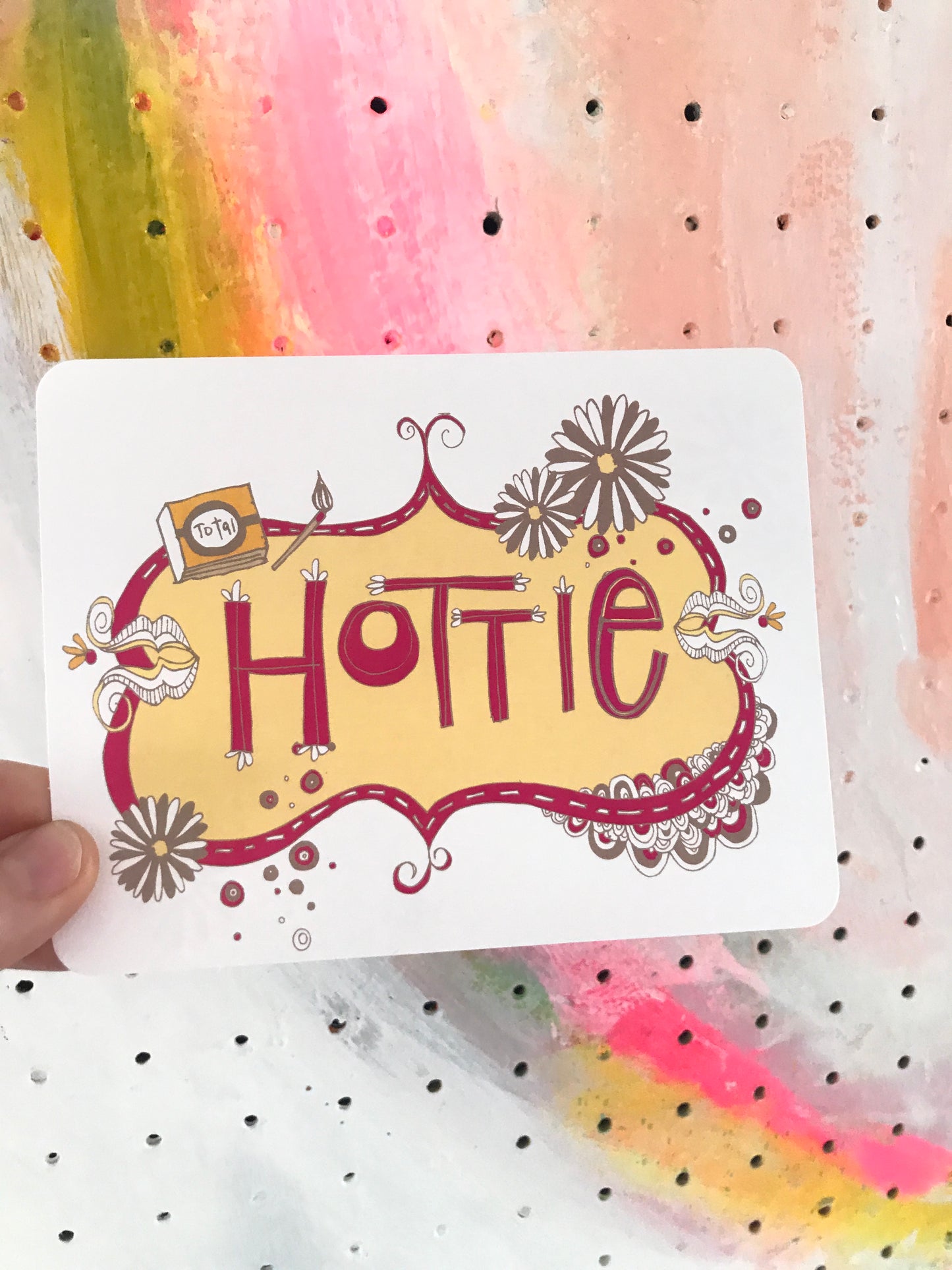 Hottie Postcard
