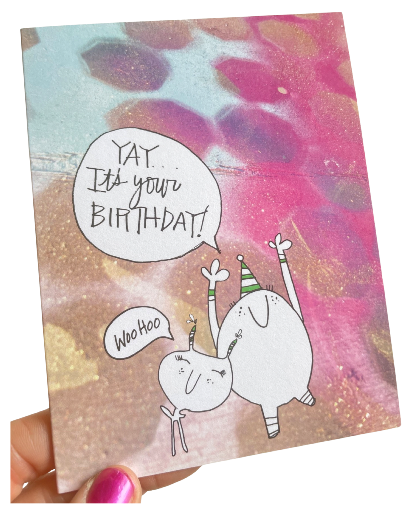 Yay It's your birthday greeting card