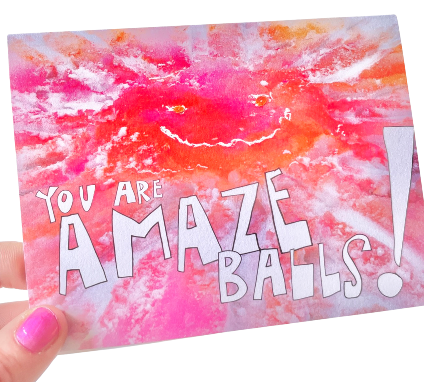 You Are Amazeballs greeting card