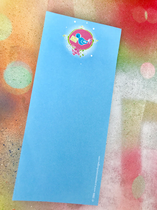 Bluebird of Happiness Notepad