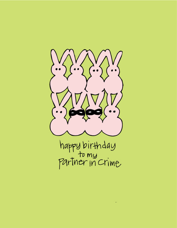 Happy birthday to my partner in crime
